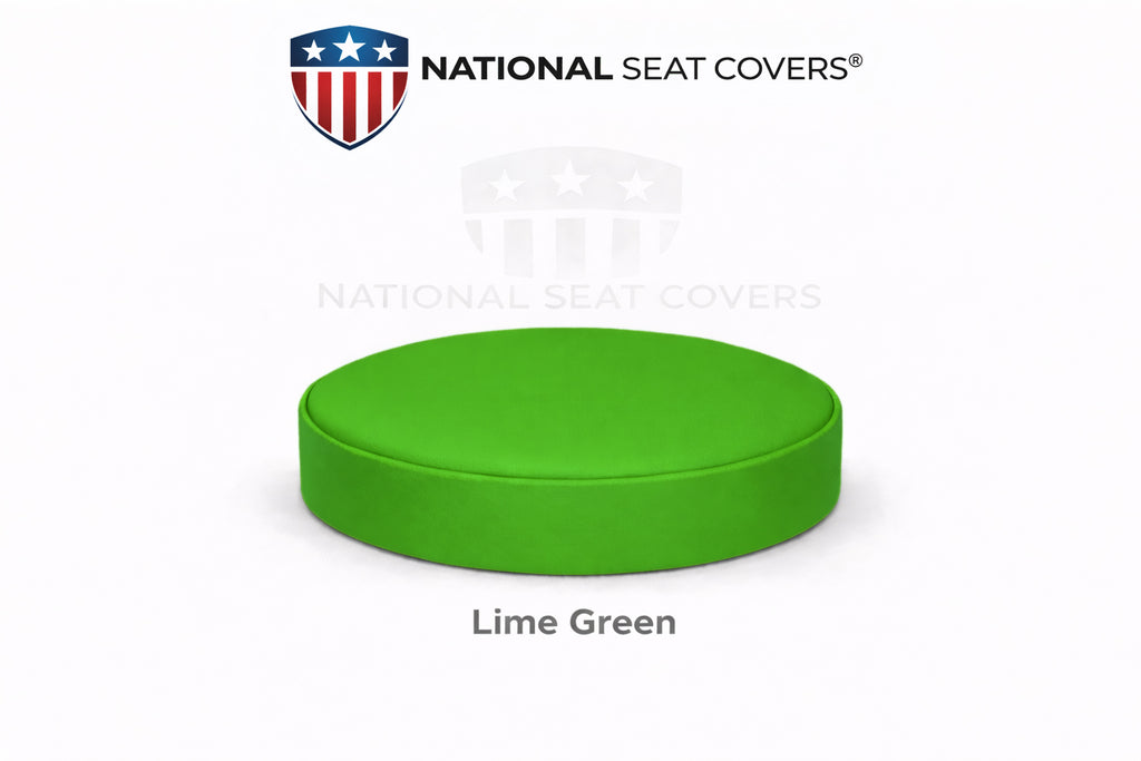 Lime Green Vinyl Bar Stool Cover Replacement