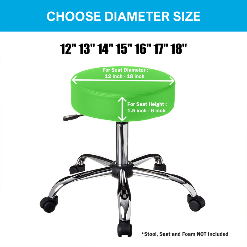 Lime Green Vinyl Bar Stool Cover Replacement
