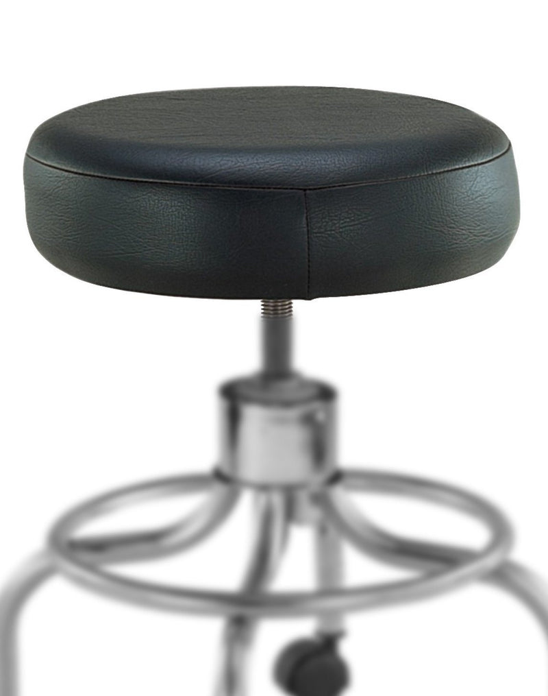 Purple Vinyl Replacement Staple On Bar Stool Cover
