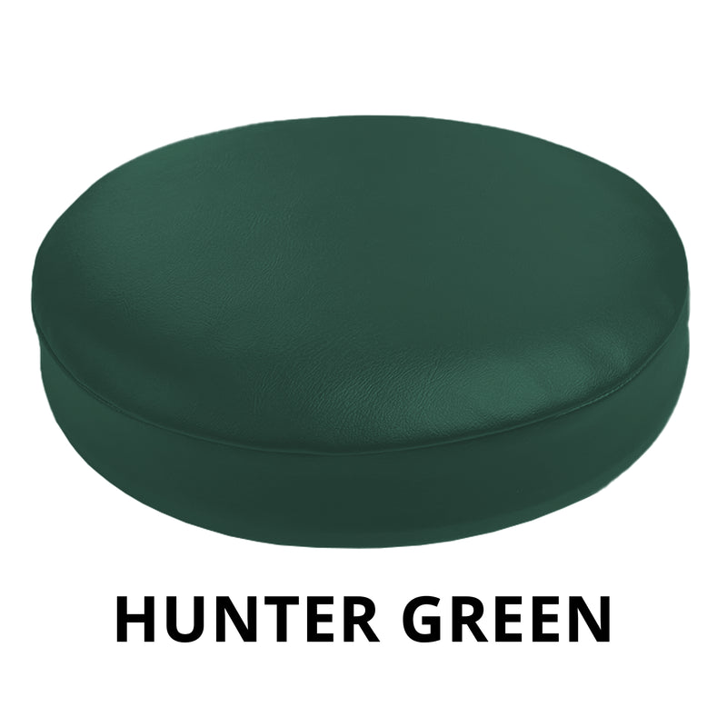 Hunter Green Vinyl Bar Stool Cover Replacement