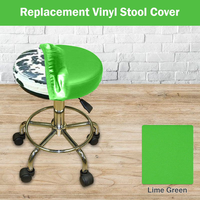 Lime Green Vinyl Bar Stool Cover Replacement