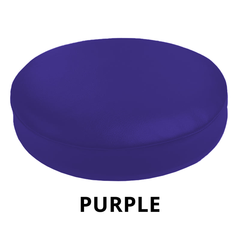 Purple Vinyl Replacement Staple On Bar Stool Cover