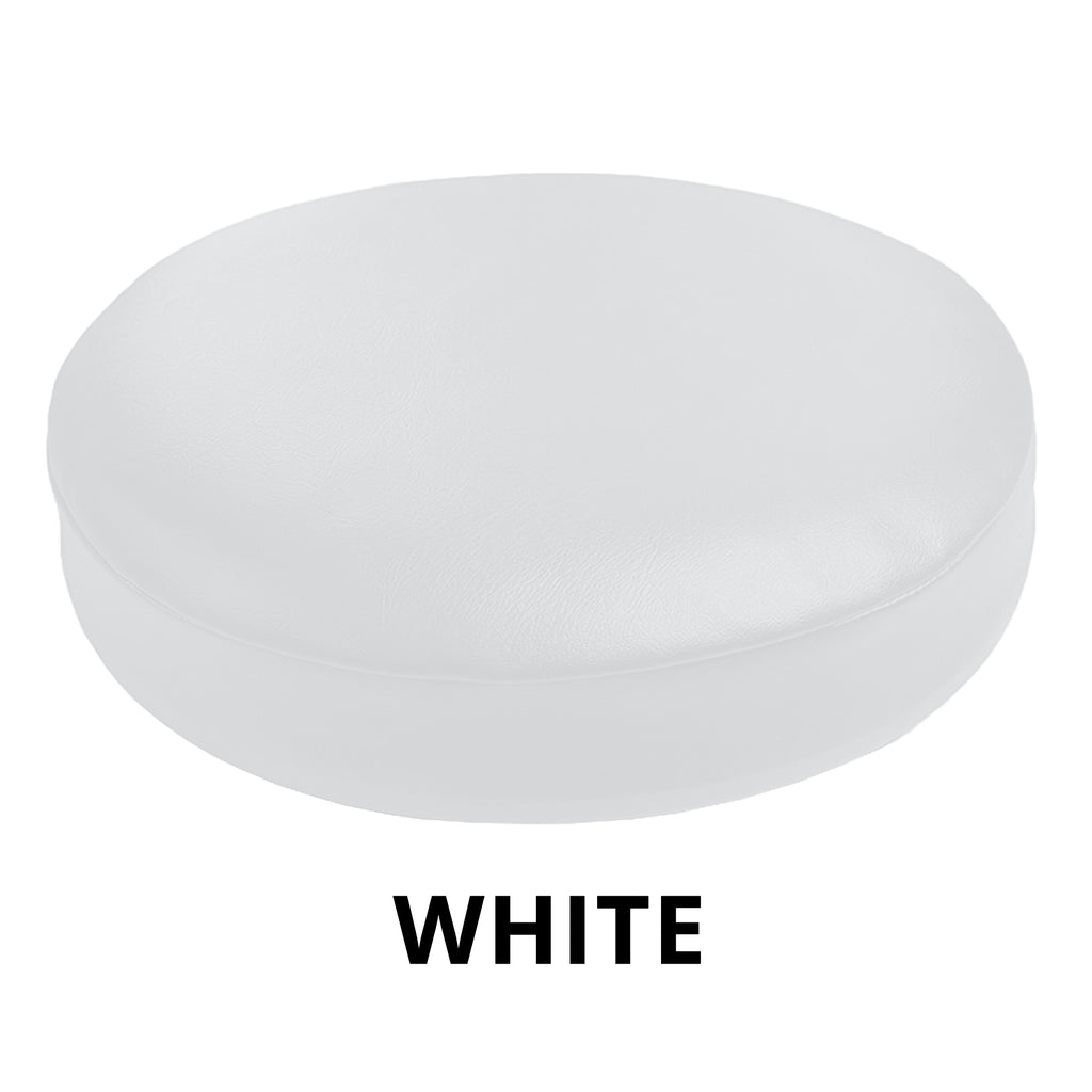 White Vinyl Bar Stool Cover Replacement