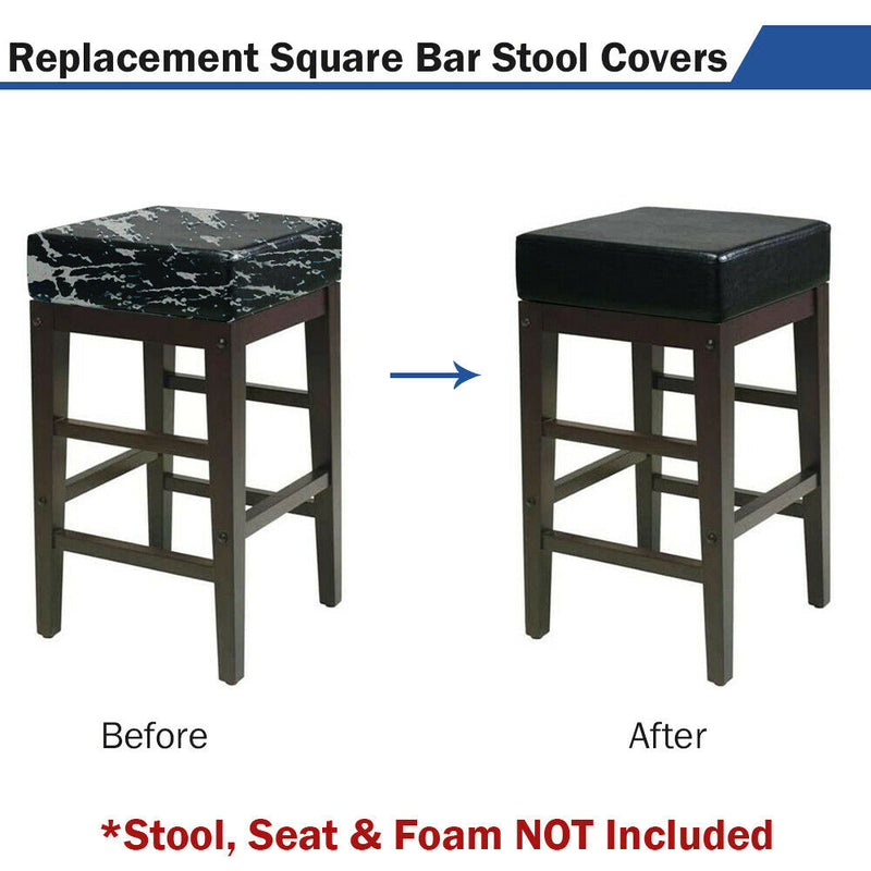 Square Bar Stool Covers