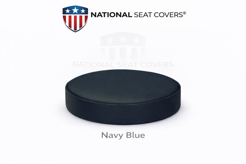 Navy Blue Vinyl Bar Stool Cover Replacement